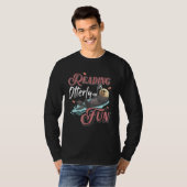 Het lezen is absoluut positief. t-shirt (Voorkant volledig)