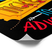 Het lezen is een kaartje aan de Student van de Bib Poster (Hoek)