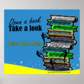 Het lezen is het grootste Poster van het Avontuur (Voorkant)