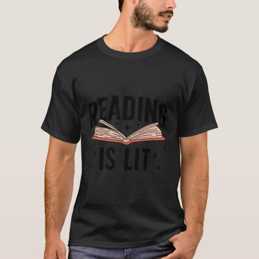 Het lezen is Lit Reading Teacher Reading Intervent T-shirt (Voorkant)