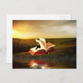 Het lezen is Magisch - pas me aan! Briefkaart (Voorkant / Achterkant)