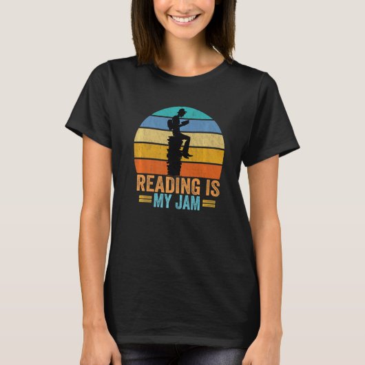Het lezen is Mijn  Boeken 4 van de Reading van het T-shirt (Voorkant)