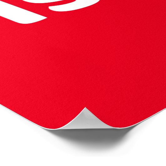 Het lezen is mijn ding pinguïn Poster (Hoek)