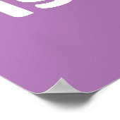 Het lezen is mijn ding pinguïn Poster (Hoek)