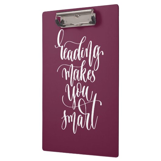 Het lezen maakt u slim klembord (Links)