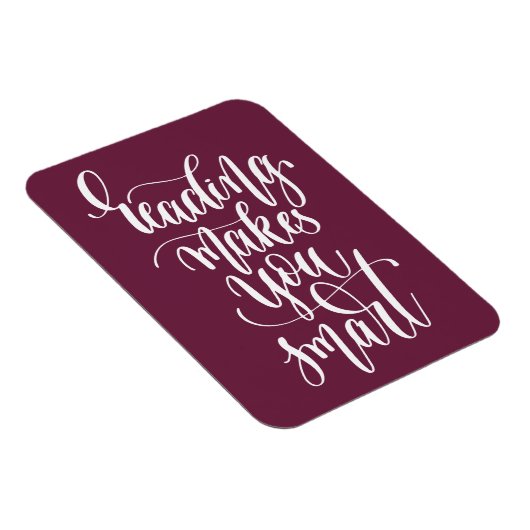 Het lezen maakt u slim magneet (Rechterzijde)