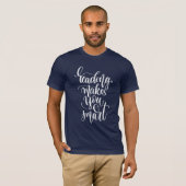Het lezen maakt u slim t-shirt (Voorkant volledig)