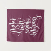 Het lezen maakt u slim wandkleed (Voorkant (horizontaal))