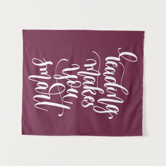 Het lezen maakt u slim wandkleed (Voorkant (horizontaal))