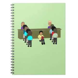 Het lezen tussen de lijnen notitieboek