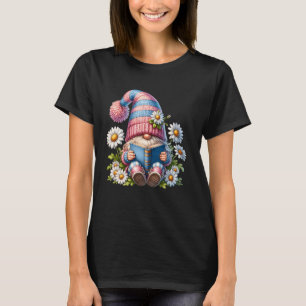 Het lezen van boek Gnome Graphic voor boekenwurm e T-shirt