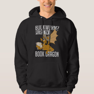 Het lezen van boek Nerd Boekenworm Gelieve in een  Hoodie