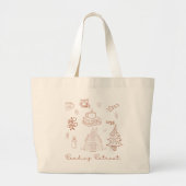 Het lezen van Canvas tas Book Lover Gift Bookish C (Voorkant)