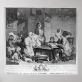 Het lezen van de bijbel poster (Voorkant)