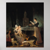 Het lezen van de brief poster (Voorkant)