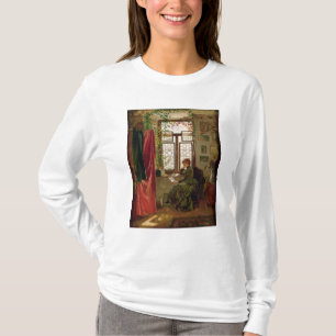 Het lezen van de brief t-shirt