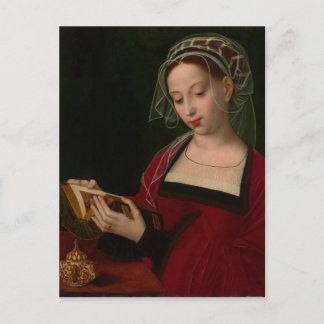 Het lezen van de Magdalen door Ambrosius Benson Briefkaart