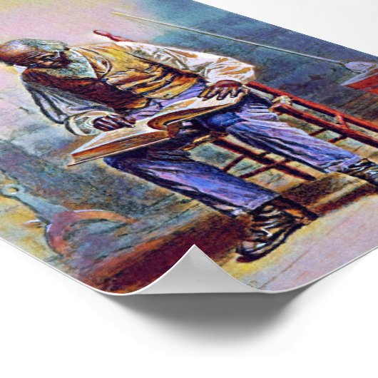 HET LEZEN VAN DE SCHERPEN DOOR THOMAS WATERMAN WOO POSTER (Hoek)