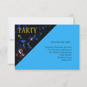 Het lezen van de Torah Bar Bat Mitzvah Party Kaart (Voorkant)