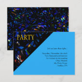 Het lezen van de Torah Bar Bat Mitzvah Party Kaart (Voorkant / Achterkant)