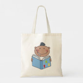 Het lezen van een Wiskunde boek van het kind Tote Bag (Achterkant)