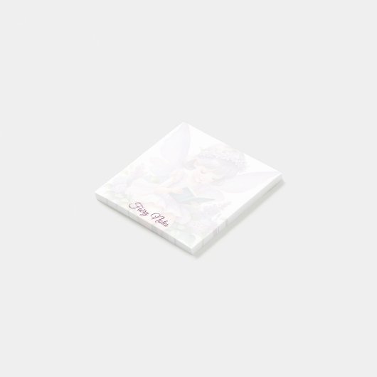 Het lezen van Fairy Pastel Gepersonaliseerde Post- Post-it® Notes (Schuin)