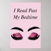 Het lezen van Funny Booklover Poster (Voorkant)