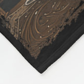 Het lezen van Ghost Library Halloween Librarian Bo Fleece Deken (Hoek)