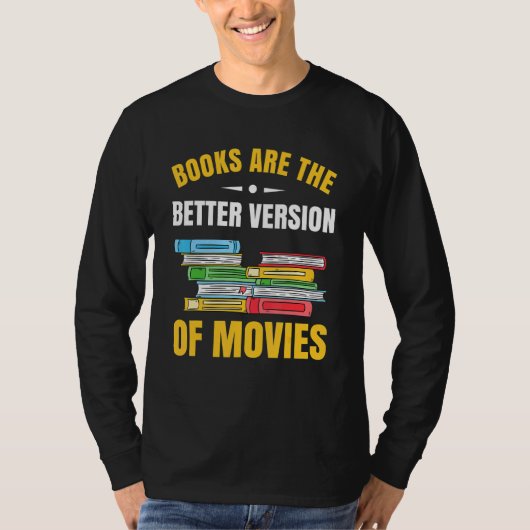 Het lezen van het boek voor bibliotheek literatuur t-shirt (Voorkant)