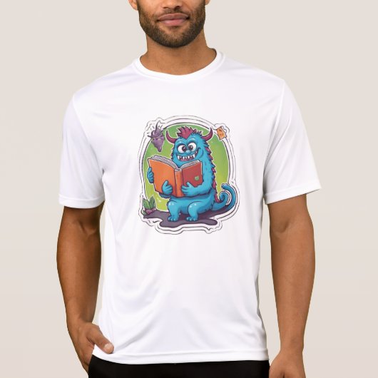 Het lezen van Monster Magic T-shirt (Voorkant)