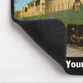 Het lezen van Railroad GP-30 #3601 Douane Mousepad Muismat (Hoek)