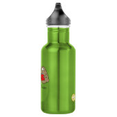 Het lezen van Rocks Cute Kinder Cartoon Waterfles (Rechts)