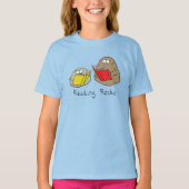 Het lezen van Rocks Kinder Boy Girl T-Shirt (Voorkant)