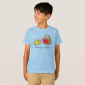 Het lezen van Rocks Kinder Boy Girl T-Shirt (Voorkant volledig)