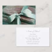 Het lezen van Tutor Elegant  boeken gebonden met b Visitekaartje (Voorkant / Achterkant)