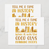 Het lezen van verboden boeken Lezer Lees verboden  (Voorkant / Achterkant)