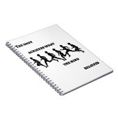 Het lichaam bereikt wat de geest gelooft notitieboek (Rechterzijde)