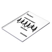 Het lichaam bereikt wat de geest gelooft notitieboek (Linkerzijde)