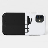 Het lichaam Case-Mate iPhone case (Achterkant (horizontaal))