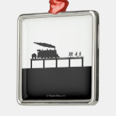 Het lichaam metalen ornament (Links)