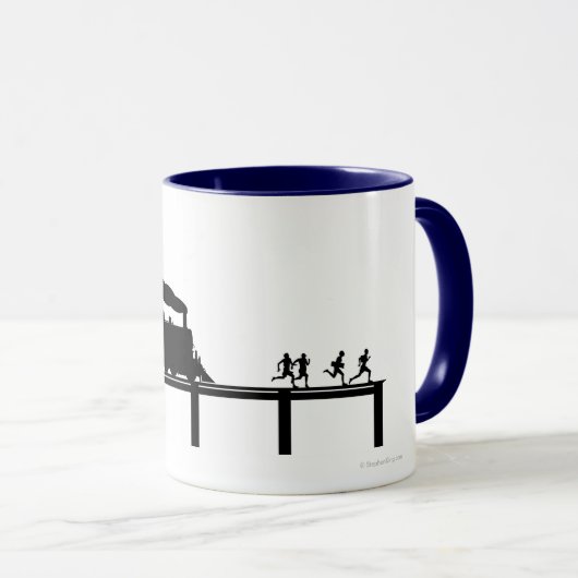 Het lichaam mok (Voorkant rechts)