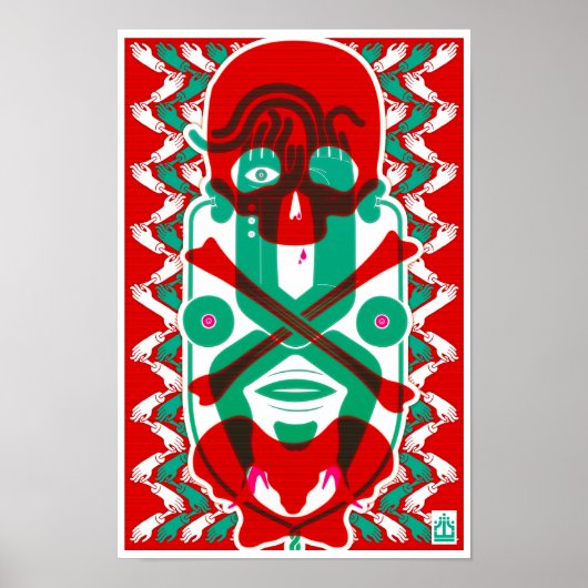 Het lichaam poster (Voorkant)