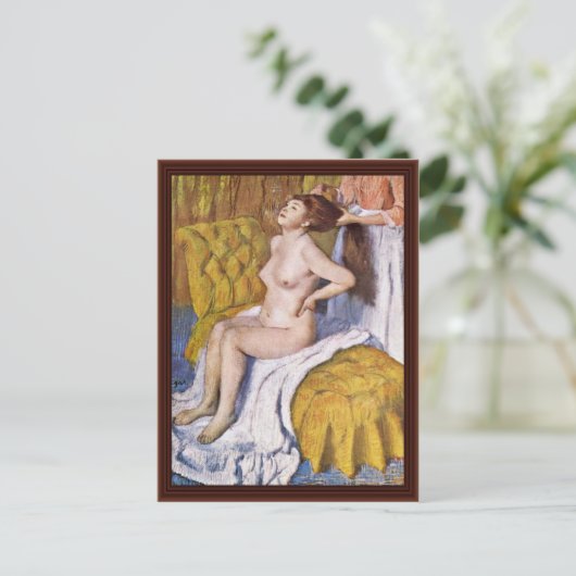 Het lichaam van Edgar Degas Briefkaart (Staand voorkant)