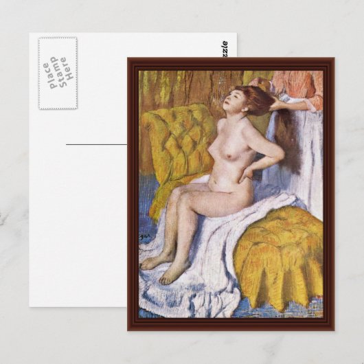 Het lichaam van Edgar Degas Briefkaart (Voorkant / Achterkant)
