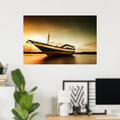 Het lichaam van het oude schip | Bali, Indonesië Poster (Thuiskantoor)