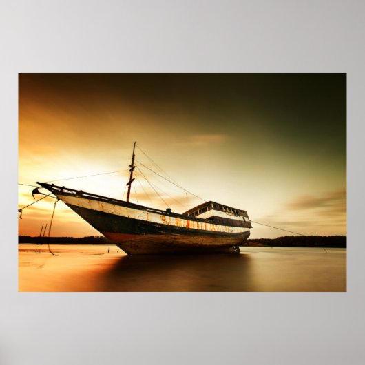 Het lichaam van het oude schip | Bali, Indonesië Poster (Voorkant)