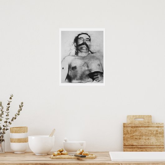 Het lichaam van John Wesley Hardin (1853-95) na de Poster (Keuken)