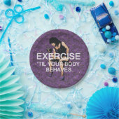 Het lichaam van TOP gedraagt zich Papieren Bordje (Feest)