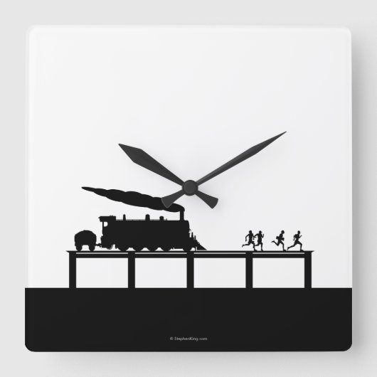 Het lichaam vierkante klok (Voorkant)