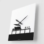 Het lichaam vierkante klok (Hoek)